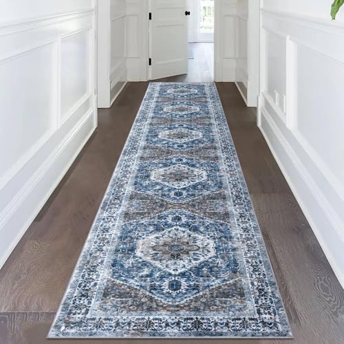 KOZYFLY Runners for Hallways 2.6x14 Ft Extra Long Washable Kitchen Runner Rug - Image 2