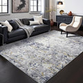Toneed 4x6 Washable Non Slip Abstract Area Rugs by Toneed