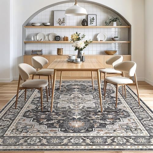 cotiled 5x8 Area Rug for Living Room, Traditional - Image 7