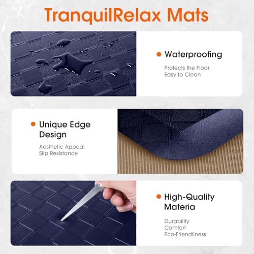 TranquilRelax 4/5 Inch Cushioned Anti Fatigue Kitchen Mats - Image 3