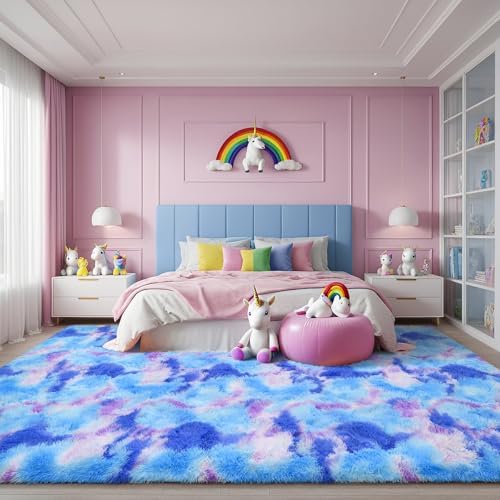 AROGAN Fluffy 8x10 Area Rugs Kids Bedroom - Image 7