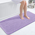 OLANLY Bathroom Runner Rugs 47x20, Extra Soft Absorbent Chenille Bath Rugs by OLANLY