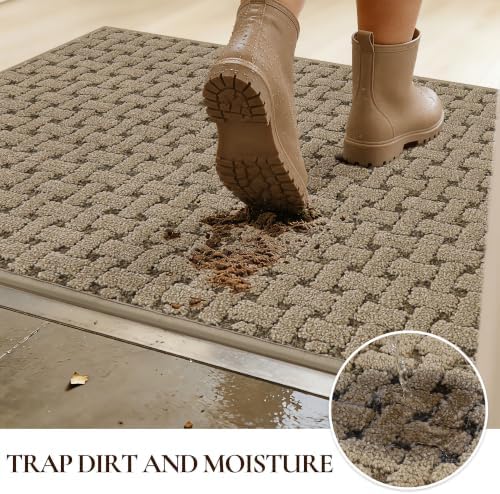Door Mat Indoor Entrance 20"x32", Non-Slip Entryway Rugs - Image 3