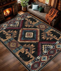 YIHOUSE 9x12 Western Cabin Area Rugs by YIHOUSE