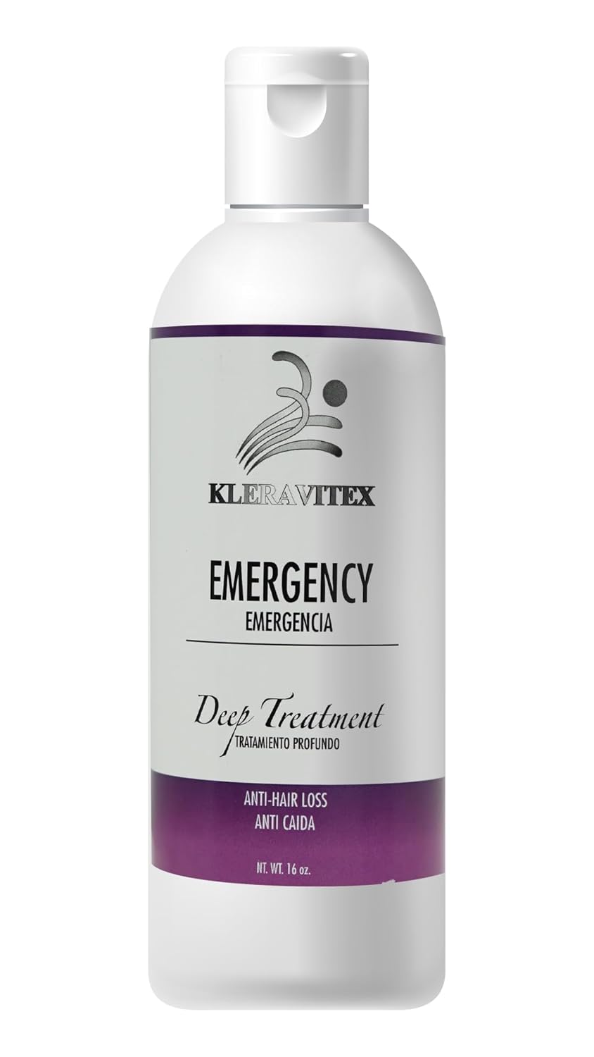 Emergencee Treatment For Hair - Polymedic Reconstructor - Perfect For Damaged and Colored Hair - Emergencia Capilar Tratamiento Reconstructor 16 oz.