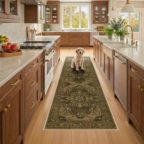 RELEANY Washable Area Rug, Runner 2'x8' by RELEANY