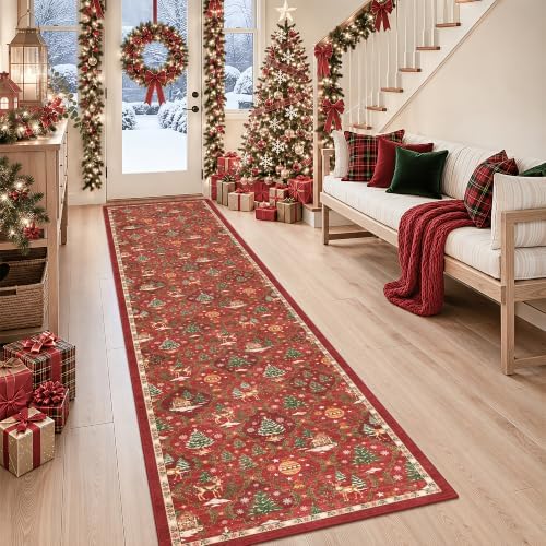 Christmas 2x10 Runner Rugs for Hallway by Soalmost