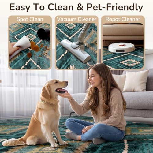 BESTSWEETIE 5'x7' Washable Area Rug - Image 6