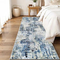 Machine Washable Runner Rugs 2x8 Modern Abstract Rug Midnight Sky by WIEVEDENS