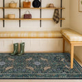 Boho 2x5 Entryway Indoor Runner by HazoHaus