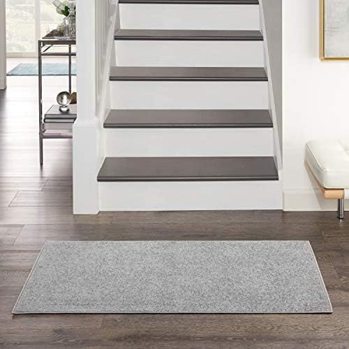 Nourison Home Nourison Essentials Silver Grey 2' x 4' Area Rug by NourisonHome