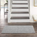 Nourison Home Nourison Essentials Silver Grey 2' x 4' Area Rug by NourisonHome