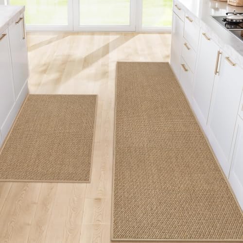 Kitchen Rugs Set of 2, Washable Floor Mats by Unknown