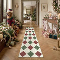 PureCozy Christmas Runner Rug 2x8 by PureCozy