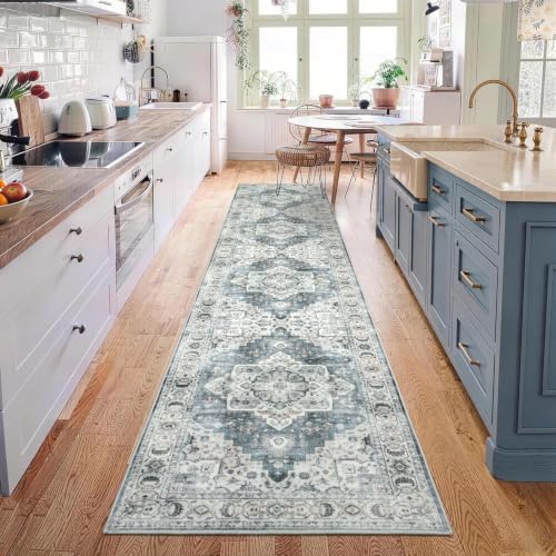 Lessymo Washable 2x10 Long Runner Rugs, Soft - Image 2
