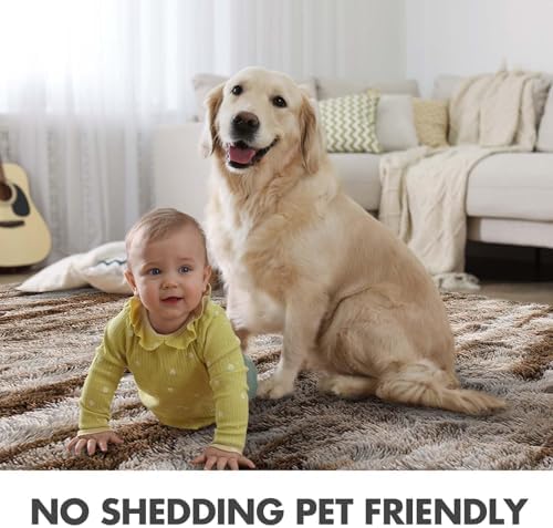9x12 Ft Extra Large Shag Rugs for Living Room, Ultra Soft Fluffy Furry Area - Image 6