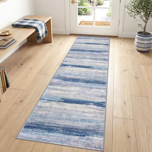 KOZYFLY Modern Runner Rug 2x7 Washable Runners by KOZYFLY