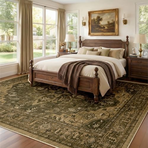 RELEANY Washable Area Rug, Large 9'x12' - Image 3