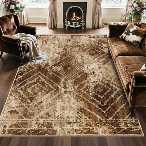 BESTSWEETIE 5'x7' Washable Area Rug by BESTSWEETIE