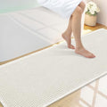 Smiry Waffle Bath Mat 59X20, Extra Soft Absorbent Bathroom Rugs by Smiry