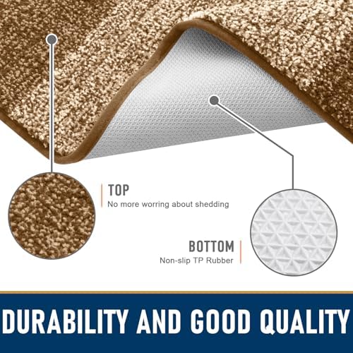 Smiry Dog Door Mat for Muddy Paws, Absorbs Moisture and Dirt, 50x30 Inches - Image 3