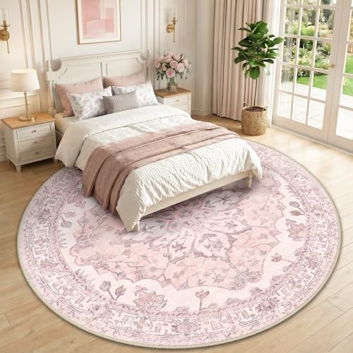 RELEANY Washable Area Rug, Round 10ft - Image 2