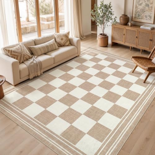 cotiled Boho 10x12 Area Rug for Living Room: Large Moroccan Washable Rug by COTILED