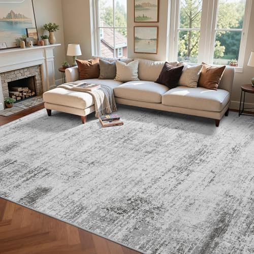 9x12 Ft Abstract Washable Area Rugs - Image 2