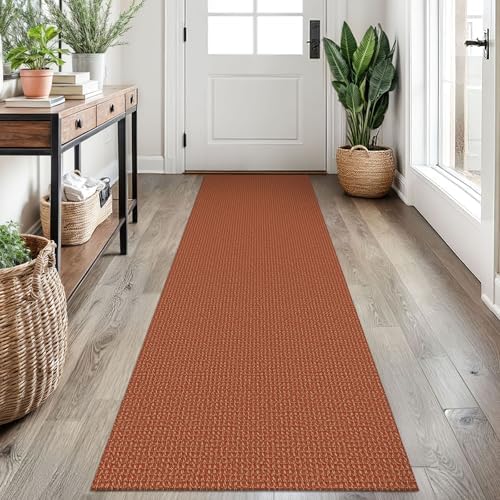 EARTHALL Woven Runner Rug 2x7 Ft Washable Runners by EARTHALL