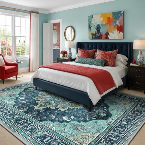 RELEANY Washable Area Rug - Image 4