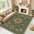 Vacuum-Friendly, 8x10 Washable Area Rug by meejou