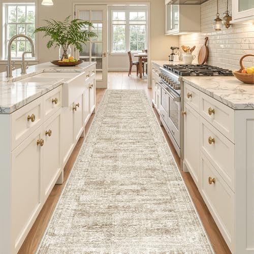 2x10 Runner Rug Non Slip, Washable Hallway Runner Rug - Image 5