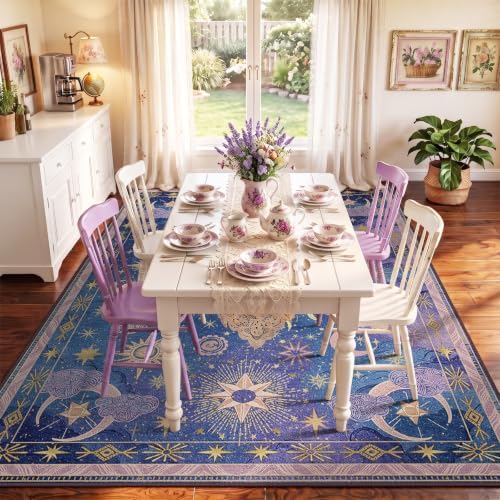 Vacuum-Friendly, 5x7 Washable Area Rug - Image 3