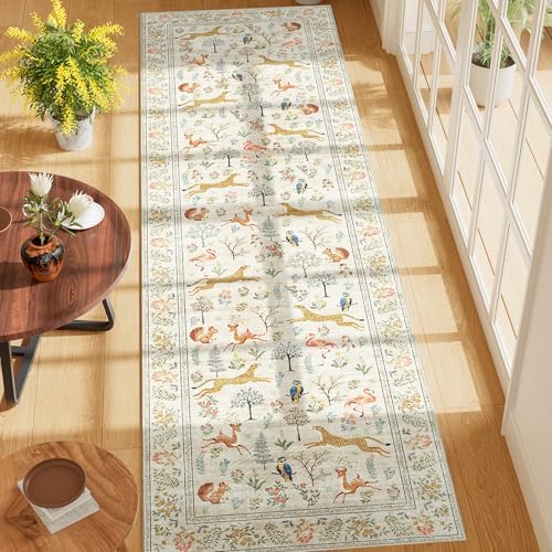 DUKINO 2x7 Runner Rug for Hallway, Washable Kitchen Rugs Non Slip - Image 3