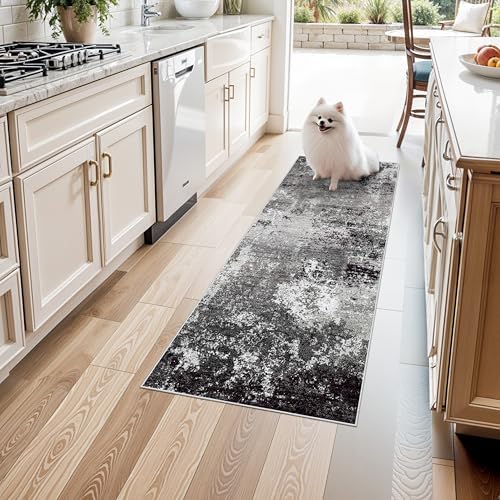 Rug Runner Washable Non-Slip 2x5 by BYYVOORugsforYourHome