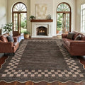 Garvee Scalloped Washable Rug 8x10 Area Rugs by Garvee
