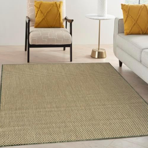 Nourison Home Courtyard Green 4' x 6' Area Rug - Image 3