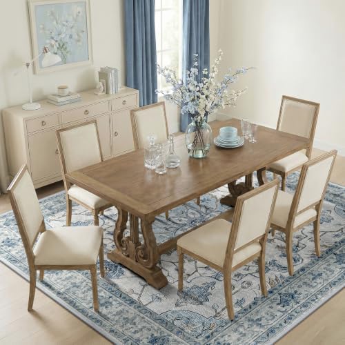 RELEANY Washable Area Rug, Square 8'x8' - Image 3