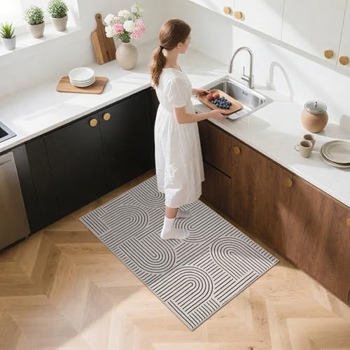 ROYHOME Modern 2x3 Washable Rugs - Image 3