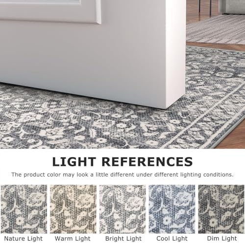 Washable Vintage 2x7 Runner Rug Non Slip Runners - Image 4