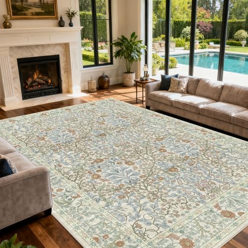 Area Rug for Living Room 10x12 Washable Soft Carpet - Image 2