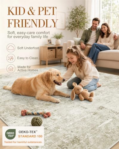 OLANLY 2x8 Washable Runner Rug, Soft Non Slip Carpet - Image 5