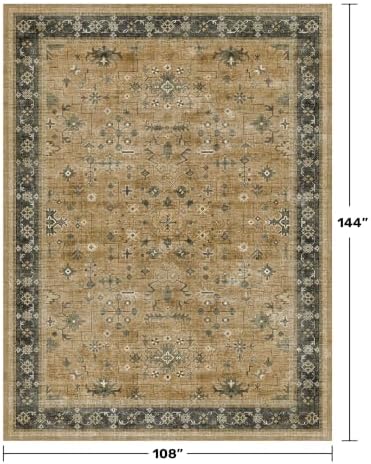 Washable 9x12 Living Room Rug - Image 2