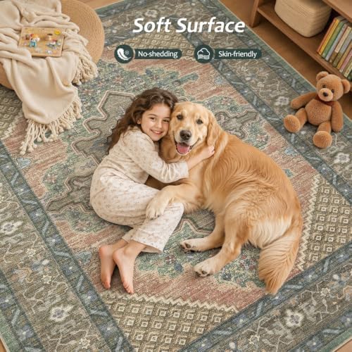 Tortania Area Rug Living Room Rugs - Image 5
