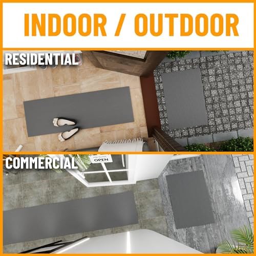 Ottomanson 2x45 Hallway Runner Rug – Non-Slip Indoor Outdoor Door Mat - Image 2