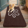 Smiry Dog Door Mat for Muddy Paws, Absorbent Non Slip Dirt Trapper by Smiry
