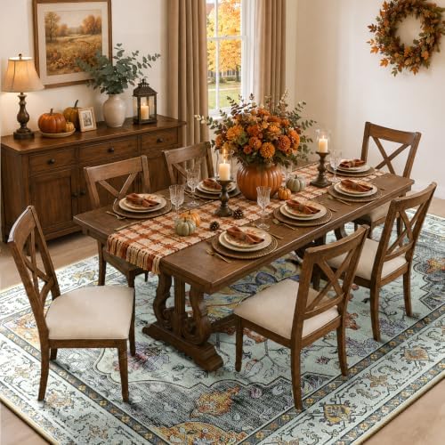 RELEANY Washable Area Rug, Large 9'x12' - Image 2