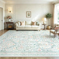 Tosuoka 9x12 Area Rug for Living Room Washable Vintage Floral Boho Soft by Tosuoka