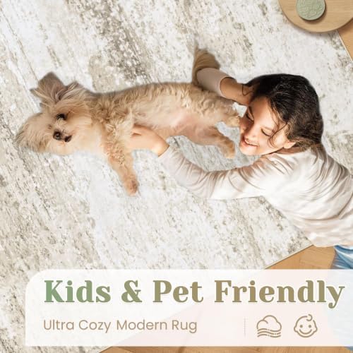 Washable 2x6 Runner Rug for Hallway: Kitchen Runner Non Slip Neutral Soft - Image 7