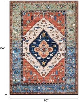 Lahome Boho Machine Washable Rugs - Image 2